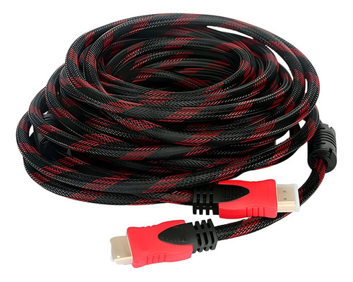 Cable Hdmi Mallado Suono Doble Filtro Fhd 5 Metros