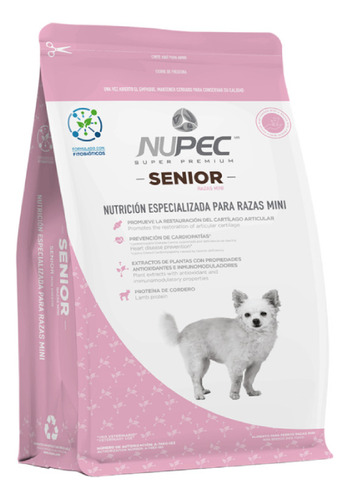 Nupec Senior Razas Mini 3 Kg