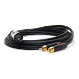 Cable Profesional Canon Xlr Macho Desbalanceado A Rca Macho 