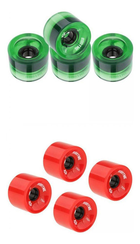 Skateboard 8 Pieces 70x51mm Roller Cruiser Abec-9 Carcass 1