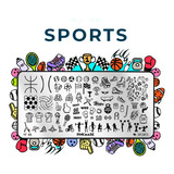 Placa Stamping Pink Mask #48 Sports