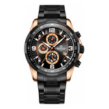 Reloj Naviforce Original Acero Inoxidable Resistente Agua