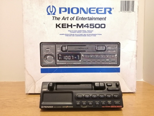 Caixa + Frente + Estojo Toca Fitas Pioneer  Keh-m4500 Raro! 