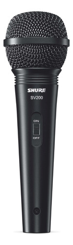 Microfone Para Vocal Shure Sv200 - Qualidade Profissional