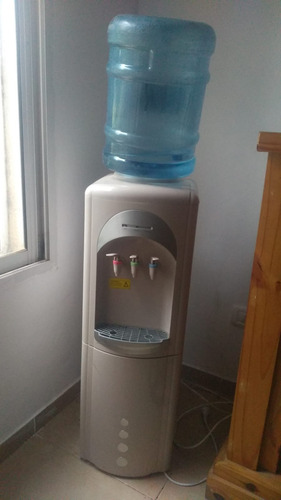 Dispenser De Agua Frío Calor Natural C/heladera Para Bidones
