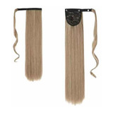 Extensión De Cabello De Cola 56cm Nuevo Color Castaño-rubio