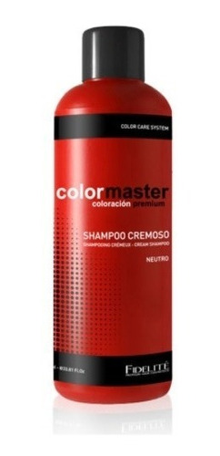 Shampoo Cremoso Colormaster Fidelite Neutro X 1 Litro Ph 6.5