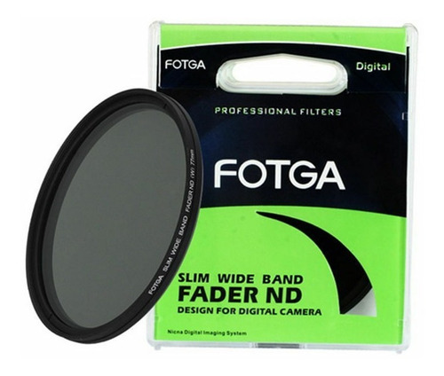 Filtro Nd Variable Fotga 49mm 52mm 55mm 58mm Nd2 A Nd400