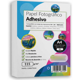 Papel Fotográfico Adhesivo 115 Gr  Pack 50 A4