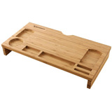 Mesa Organizadora De Bambú Portátil Para Laptop Multifuncion