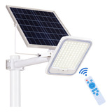 Lámpara Led Solar Luminaria Suburbana Alumbrado Publico 300w Blanco