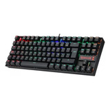 Teclado Gamer Redragon Kumara K552 Blue Switch | Al 80%