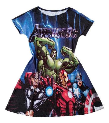 Vestido Adulto Vingadores Avengers