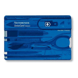 Swisscard Classic Victorinox Azul Transparent - Electromundo