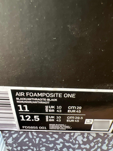Nike Air Foamposite One