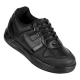 Zapato Escolar Niño Negro Tacto Piel Guany 13203702