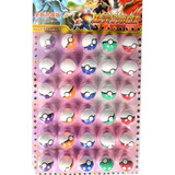 Pokebola 1 Pulgada Esfera Pokemon 2.53cm 30pz