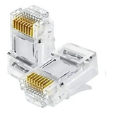 Conector Rj45 Cat5e Sohoplus Com 50 Unidades