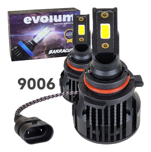 Kit De Leds Evolum Faros Hiperled Focos H4 H13 9004 9007