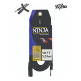 Cabo Microfone Santo Angelo Ninja Nm Xlrm /p10-3.05 Metros