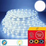 Manguera Led Navideña 15mts Decoracion Impermeable Luz Fija