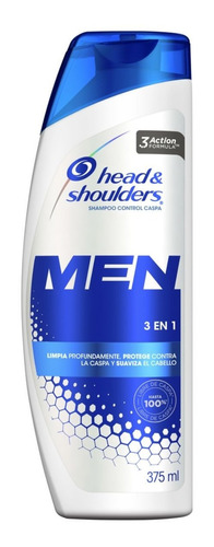 Head & Shoulders Shampoo Anticaspa 3 En 1 / 375ml
