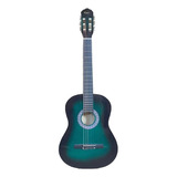 Guitarra Clasica 38 Pulgadas Cutaway Verde Epic Con Funda