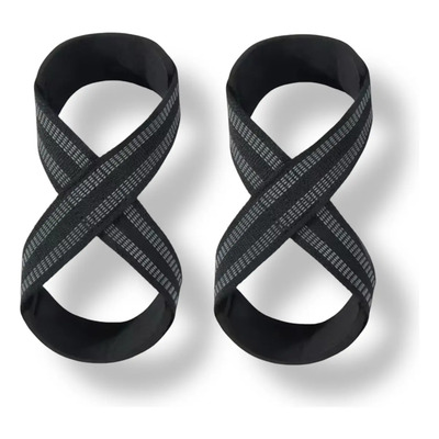 Y Straps Forma 8 Gym Levantamiento Pesas Alta Calidad Y