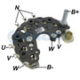 Plaqueta Alternador Ford Fiesta M.marelli C/torn CHEVROLET Tornado