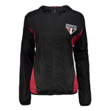 Jaqueta Feminina São Paulo Corta-vento Spfc Reflective + Nf