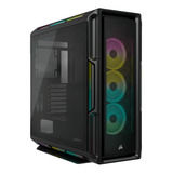 Gabinete Corsair Icue 5000t Rgb Atx Vidrio Templado Negro