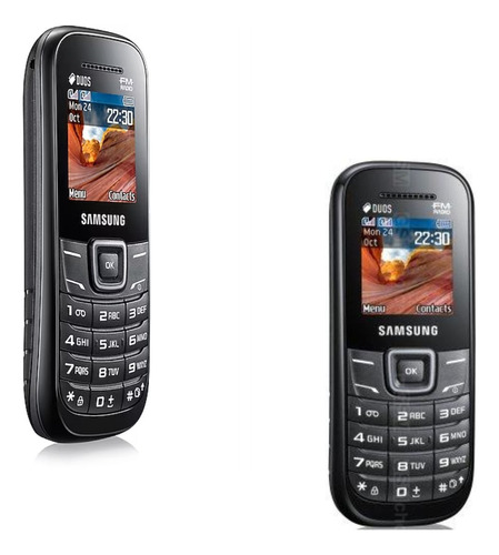 Celular Samsung E1207y Dual Chip Idoso Nota Fiscal 