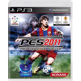 Pro Evolution Soccer 2011 - Pes 2011 - Jogo Ps3 Midia Fisica