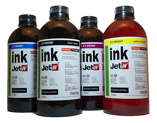  4 X 100ml Tinta Para Impressora Canon Mega Tank G3100