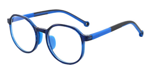 Gafas De Marco De Silicona Con Luz Azul Anti Para Niños