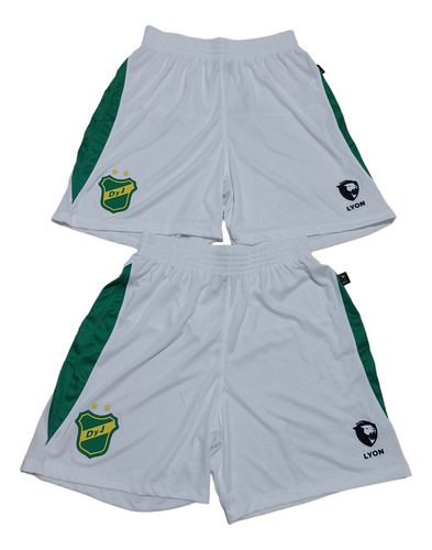 Short Defensa Y Justicia Blanco Lyon Oficial Precio Por C/u