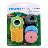 Etiquetadora Dymo 1880 De 9 Mm Con 5 Cintas Negras