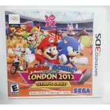 Jogo Mario E Sonic London 2012 Nintendo 3ds Video Game