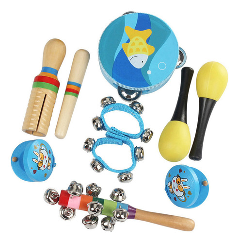 Instrumento De Percusión Para Niños Pequeños Castañuelas