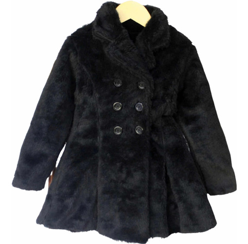 Casaco Teddy Infantil Feminino Inverno Quentinho Pelúcia