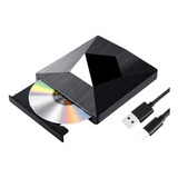 Usb3.0 Externo Cd Dvd Conducir Con Tipo C Portátil Cd-rw /