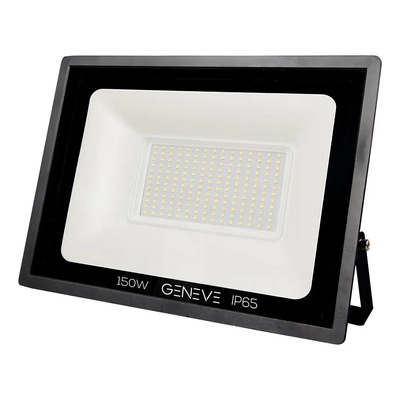 Geneve GE-FL150 Reflector Led 150w Exterior Alta Potencia Ip65 Color De La Carcasa Negro Color De La Luz Blanco Frío | MercadoLibre