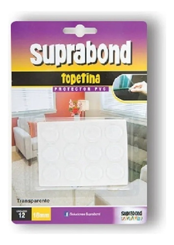 Topetina Suprabond Protectora Autoadhesiva Pvc Transparente