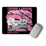 Mouse Pad Itadori X Sakuna Jujutsu Kaisen Anime Hilosubli