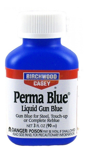 Liquido Perma Blue Birchwood Casey Pavonador Metal Xtm C