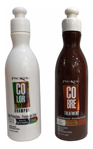 Shampoo Color Y Tratamiento Tono Cobre Prokpil