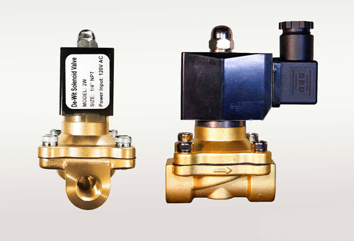 Válvula Solenoide Dewit Pide Cualquier Voltaje  1/4  Cerrada