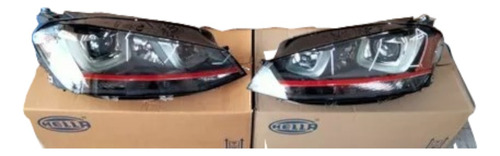 Jgo Faros Led Drl Vw Golf Gti Mk7 Hella Originales Nuevos