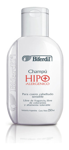 Shampoo Hipoalergénico Biferdil 250ml