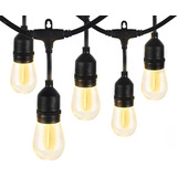  Led Focos Para Exterior Vintage Guirnaldas Decorativas 24+2